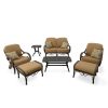 Grand Bonaire Weave Outdoor 7 Piece Outdoor Set (KIT)