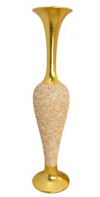 Radiant Pearl Tall Vase