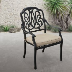 Elisabeth Aluminum Outdoor Dining Chair Plus
