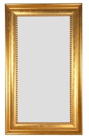 The Mammoth Wood Mirror Gold Leaf