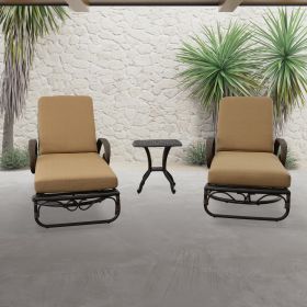 Grand Bonaire Weave  Swivel Chaise Lounge Set of 3