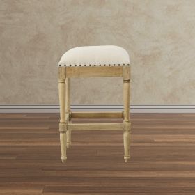 Farmhouse Backless Counter Stool