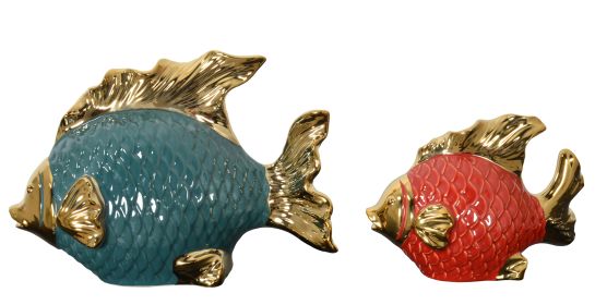 Fish Colorful Set of 2