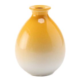 250ml Yellow Wine Jug Gradient Colour Ceramic Wine Jar Wine Pot White Wine Ware Flask Flagon