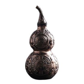 500ml Bronze Gourd Ceramic Wine Bottle Chinese Style Wine Jar Wine Jug Antique Empty Wine Vase Flask Flagon