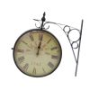 Vintage Styled Railway Clock Victoria 1747, Black