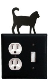 Cat - Single Outlet and Switch Cover
