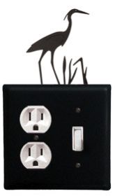 Heron - Single Outlet and Switch Cover