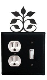 Leaf Fan - Single Outlet and Switch Cover