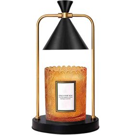 Candle Warmer Lamp with Timer, Dimmable Candle Lamp Warmer Electric Candle Warmer Compatible with Small and Large Scented Candles, Candle Melter for B