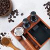 Espresso Knock Box, 58MM Knock Box for Espresso Coffee Grounds with Non-Slip Feet and Removable Grounds Box Fit for Storage 51 to 58MM Espresso Tamper