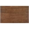 TOPMAX Solid Wood Rustic 45" Stationary Kitchen Island, Rubber Wood Butcher Block Dining Table Prep Table with 2 Open Shelves for Small Places,Walnut+