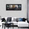 Inspirational Quotes Canvas Wall Art,Bless the Food Before Us Canvas Print,Motivational Wall Art for Living Room,Christian Art Wall Decor for Home Din
