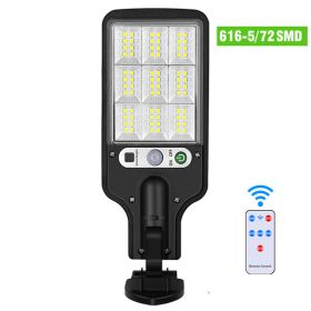 Outdoor Solar LED Wall Lamp (Option: 6165With remote control)