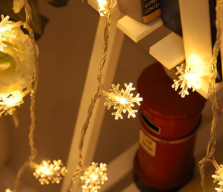 LED small lights flashing lights lights with stars small decoration (Option: Warm White-3m 20 lights)