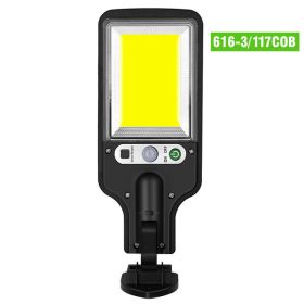 Outdoor Solar LED Wall Lamp (Option: 6163No remote control)