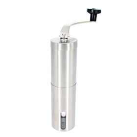 Home Portable Stainless Steel Coffee Grinder Coffee Grinder Coffee Grinder Hand Grinder 304 Stainless Steel (Ships From: China, Color: Large 4.8x18.5cm)