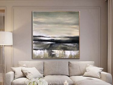 Handpainted Oil Painting On Canvas abstract Oil Painting Abstract Modern painting Canvas Wall Art Living Room Decor wall Picture (size: 60x60cm)